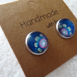 Nemesacél fülbevaló - Meska.hu