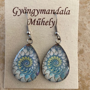 Üveglencsés nemesacél divatékszer! /15., Ékszer, Fülbevaló, Fülékszer, Ékszerkészítés, MESKA