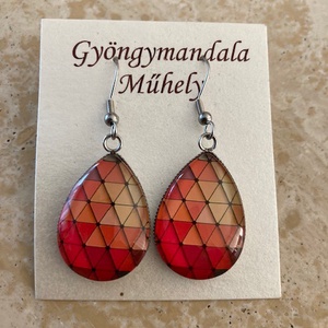 Üveglencsés nemesacél divatékszer! /13., Ékszer, Fülbevaló, Fülékszer, Ékszerkészítés, MESKA