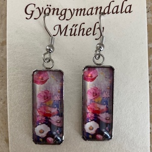 Üveglencsés nemesacél divatékszer! /3., Ékszer, Fülbevaló, Fülékszer, Ékszerkészítés, MESKA