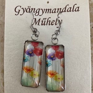Üveglencsés nemesacél divatékszer! /2., Ékszer, Fülbevaló, Fülékszer, Ékszerkészítés, MESKA