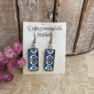 Üveglencsés nemesacél divatékszer! - virág - Meska.hu