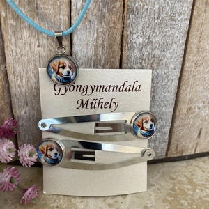 Gyermek ékszerszett - kutya 1, Ékszer, Ékszerszett, Ékszerkészítés, MESKA