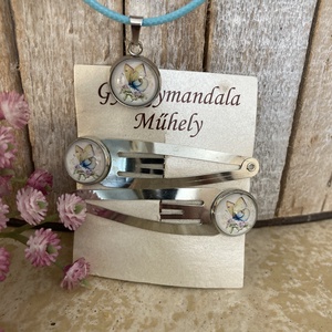 Gyermek ékszerszett - pillangó 1, Ékszer, Ékszerszett, Ékszerkészítés, MESKA