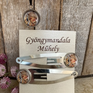 Gyermek ékszerszett - lovas 1, Ékszer, Ékszerszett, Ékszerkészítés, MESKA