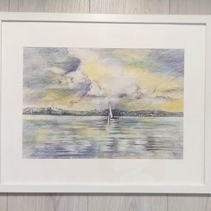 Visszatérés KÉP Balogh Gyöngyi GRAFIKA - Meska.hu