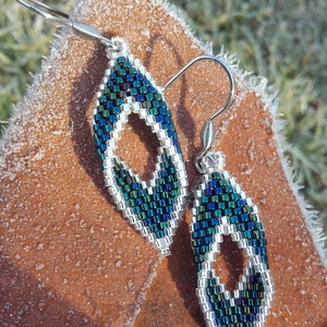 Elegáns gyöngy fülbevaló  - Meska.hu