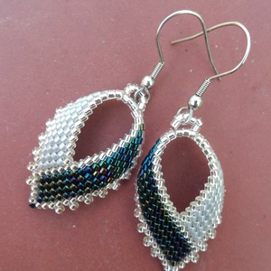 Elegáns gyöngy fülbevaló  - Meska.hu