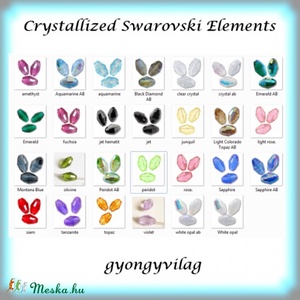 Swarovski barrel 9 mm-es  több színben  GYSWGY B9  2db /csomag, Kellékek & szerszámok, Gyöngyfűzés kellékek, Swarovski kristályok, Ékszerkészítés, Ékszerkészítés, MESKA