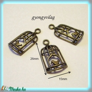 Bronz medál / díszitőelem / charm/ fityegő 4db/csomagTM 08 - kellékek & szerszámok - gyöngyfűzés kellékek - swarovski kristályok - Meska.hu