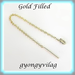 Gold Filled füllánc EFK BFL 04 g - gyöngy, ékszerkellék - egyéb alkatrész - Meska.hu Gold Filled füllánc EFK BFL 04 g - gyöngy, ékszerkellék - egyéb alkatrész - Meska.hu