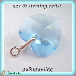 925-ös ezüst medálkapocs EMK 08 - kellékek & szerszámok - ékszerkellék - medáltartó, medálkapocs - Meska.hu
