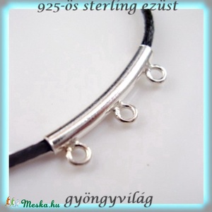  925-ös ezüst medáltartó EMT 02 , Kellékek & szerszámok, Gyöngyfűzés kellékek, Egyéb alkatrész, Ékszerkészítés, Mindenmás, Ékszerkészítés, MESKA