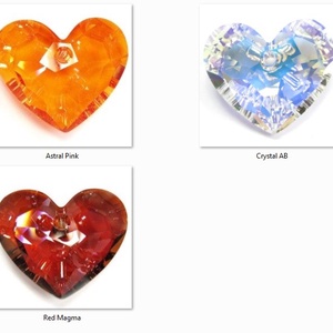  Swarovski Truly in Love szív18mm-es medál  SW6263-18, Kellékek & szerszámok, Gyöngyfűzés kellékek, Swarovski kristályok, Ékszerkészítés, Ékszerkészítés, MESKA