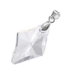 Swarovski kristály medál -19mm-es rhombus  több színben  - ékszer - nyaklánc - medál - Meska.hu