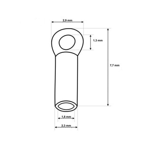 925-ös ezüst láncvég + kapocs 1,8mm-es ELK K+V 05-1,8 - gyöngy, ékszerkellék - egyéb alkatrész - Meska.hu 925-ös ezüst láncvég + kapocs 1,8mm-es ELK K+V 05-1,8 - gyöngy, ékszerkellék - egyéb alkatrész - Meska.hu