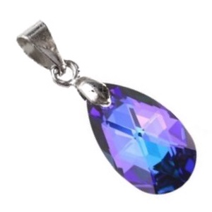 Swarovski kristály medál -16mm-es csepp  több színben , Ékszer, Medál, Nyaklánc, Ékszerkészítés, Gyöngyfűzés, gyöngyhímzés, Meska