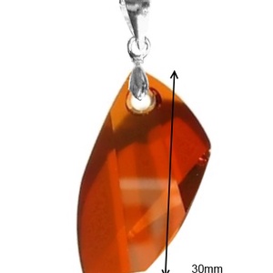 Swarovski kristály medál -30mm-es avant-garde  több színben  - ékszer - nyaklánc - medál - Meska.hu
