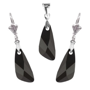 Swarovski kristály 23-23mm-es  wing szett , Ékszer, Ékszerszett, Ékszerkészítés, Gyöngyfűzés, gyöngyhímzés, Meska