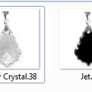Swarovski kristály medál -50mm-es barokk  több színben  - ékszer - nyaklánc - medál - Meska.hu