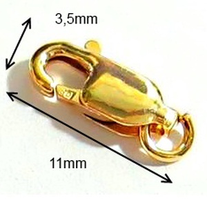 Gold Filled 1soros lánckapocs ELK 1S 15-8G - gyöngy, ékszerkellék - egyéb alkatrész - Meska.hu Gold Filled 1soros lánckapocs ELK 1S 15-8G - gyöngy, ékszerkellék - egyéb alkatrész - Meska.hu