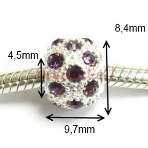  925-ös sterling ezüst medál / pandora EM-P 21 - gyöngy, ékszerkellék - fém köztesek - Meska.hu