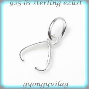 925-ös ezüst medálkapocs EMK 30 - gyöngy, ékszerkellék - egyéb alkatrész - Meska.hu 925-ös ezüst medálkapocs EMK 30 - gyöngy, ékszerkellék - egyéb alkatrész - Meska.hu