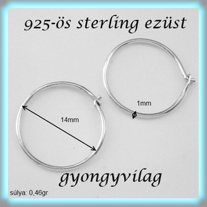 925-ös ezüst fülbevaló kapocs biztonsági kapoccsal EFK K 07 - gyöngy, ékszerkellék - egyéb alkatrész - Meska.hu 925-ös ezüst fülbevaló kapocs biztonsági kapoccsal EFK K 07 - gyöngy, ékszerkellék - egyéb alkatrész - Meska.hu