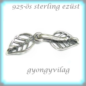 925-ös ezüst 1soros lánckapocs ELK 1S 36 - gyöngy, ékszerkellék - egyéb alkatrész - Meska.hu