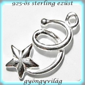 925-ös finomságú sterling ezüst kandeláber/ továbbépíthető köztes /tartó elem  EKA 39, Kellékek & szerszámok, Gyöngyfűzés kellékek, Egyéb alkatrész, Ékszerkészítés, Mindenmás, Ékszerkészítés, MESKA