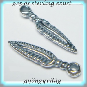 925-ös finomságú sterling ezüst kandeláber/ továbbépíthető köztes /tartó elem EKA 42  2db/csomag, Kellékek & szerszámok, Gyöngyfűzés kellékek, Egyéb alkatrész, Ékszerkészítés, Mindenmás, Ékszerkészítés, MESKA