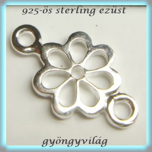 925-ös finomságú sterling ezüst kandeláber/ továbbépíthető köztes /tartó elem  EKA 45 - kellékek & szerszámok - gyöngyfűzés kellékek - egyéb alkatrész - Meska.hu