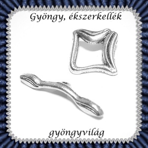 Ékszerkellék: lánckapocs BLK-T01 T kapocs 3 szett, Kellékek & szerszámok, Gyöngyfűzés kellékek, Egyéb alkatrész, Ékszerkészítés, Mindenmás, Ékszerkészítés, MESKA