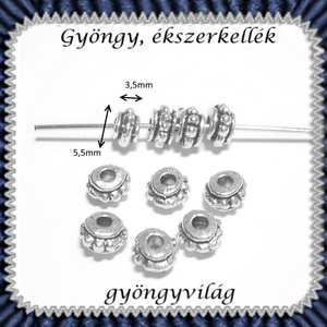Ékszerkellék: köztes / díszítőelem / gyöngy BKÖ 1S 09 50db/csomag - gyöngy, ékszerkellék - egyéb alkatrész - Meska.hu Ékszerkellék: köztes / díszítőelem / gyöngy BKÖ 1S 09 50db/csomag - gyöngy, ékszerkellék - egyéb alkatrész - Meska.hu