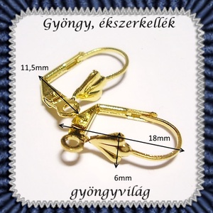 Biztonsági kapccsos fülbevaló alap 10 pár BFK-K01 A - gyöngy, ékszerkellék - egyéb alkatrész - Meska.hu Biztonsági kapccsos fülbevaló alap 10 pár BFK-K01 A - gyöngy, ékszerkellék - egyéb alkatrész - Meska.hu