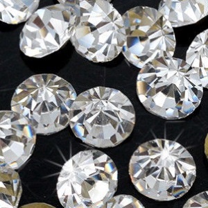  Swarovski rivoli ragasztható 20db/cs 4mm  - kellékek & szerszámok - gyöngyfűzés kellékek - swarovski kristályok - Meska.hu