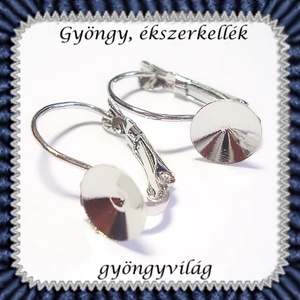 Biztonsági kapccsos fülbevaló alap 1pár BFK-K09-8, Kellékek & szerszámok, Ékszerkellék, Fülbevaló alap, Ékszerkészítés, Mindenmás, Ékszerkészítés, MESKA