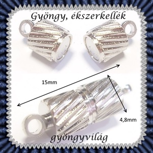 Ékszerkellék: lánckapocs BLK-1S-06 mágnes kapocs 3db - kellékek & szerszámok - gyöngyfűzés kellékek - egyéb alkatrész - Meska.hu