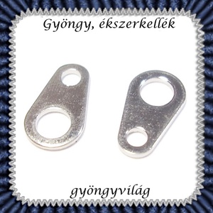 Ékszerkellék: lánckapocs BLK-V03 vég / láncvég 25 db, Kellékek & szerszámok, Gyöngyfűzés kellékek, Egyéb alkatrész, Ékszerkészítés, Mindenmás, Ékszerkészítés, MESKA