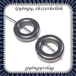 Ékszerkellék: köztes / díszítőelem / gyöngy BKÖ 1S 02 10db/csomag hematit, Kellékek & szerszámok, Gyöngyfűzés kellékek, Fém köztesek, Ékszerkészítés, Mindenmás, Ékszerkészítés, MESKA