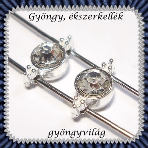 Ékszerkellék: köztes / díszítőelem / gyöngy BKÖ 2S 02 10db/csomag - kellékek & szerszámok - gyöngyfűzés kellékek - fém köztesek - Meska.hu