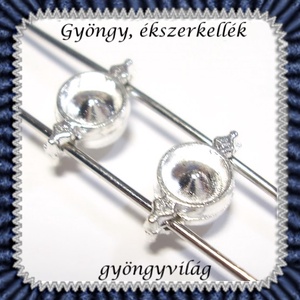 Ékszerkellék: köztes / díszítőelem / gyöngy BKÖ 2S 02 10db/csomag - kellékek & szerszámok - gyöngyfűzés kellékek - fém köztesek - Meska.hu