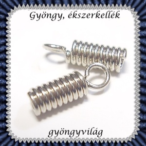 Ékszerkellék: lánckapocs BLK-V09-1,5  vég / bőr vég 20 db , Kellékek & szerszámok, Gyöngyfűzés kellékek, Egyéb alkatrész, Ékszerkészítés, Mindenmás, Ékszerkészítés, MESKA