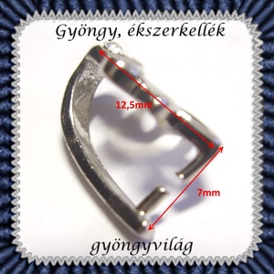medálkapocs 1db/csomag BMK 02 - gyöngy, ékszerkellék - egyéb alkatrész - Meska.hu