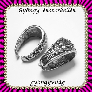 Tibeti ezüst hatású medáltartó BMT 04   8db/csomag, Kellékek & szerszámok, Gyöngyfűzés kellékek, Egyéb alkatrész, Ékszerkészítés, Mindenmás, Ékszerkészítés, MESKA