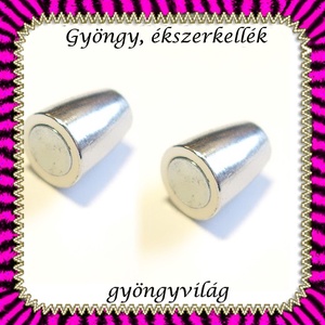 Ékszerkellék: lánckapocs BLK-1S-10  mágnes kapocs   2 db/csomag - kellékek & szerszámok - gyöngyfűzés kellékek - egyéb alkatrész - Meska.hu
