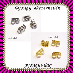 fülbevaló vég/shift   BFK-B06  25pár-50db/cs, Kellékek & szerszámok, Gyöngyfűzés kellékek, Egyéb alkatrész, Ékszerkészítés, Mindenmás, Ékszerkészítés, MESKA