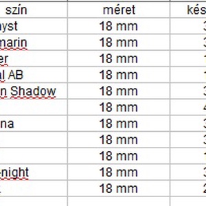 Eredeti swarovski DE-ART  18mm-es több színben - kellékek & szerszámok - gyöngyfűzés kellékek - swarovski kristályok - Meska.hu
