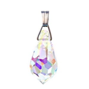 Swarovski kristály medál -15mm-es csepp több színben  - ékszer - nyaklánc - medál - Meska.hu