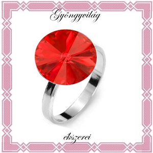 925-ös sterling ezüst, bevizsgált gyűrű , Ékszer, Gyűrű, Szoliter gyűrű, Ékszerkészítés, Gyöngyfűzés, gyöngyhímzés, Meska